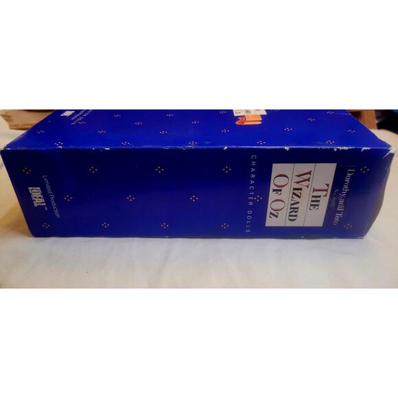 Dorothy & Toto Doll The Wizard of Oz Vintage Limited In Box Collectible IDEAL - Picture 15 of 16